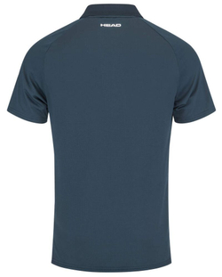 Мужское теннисное поло Head Performance Polo Shirt - небесный