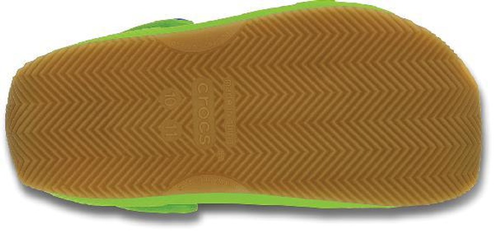 Сабо Kids Crocs Retro Clog Volt Green/Varsity Blue