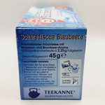 TEEKANNE Чай фруктовый Schwedische Blaubeere с черникой и еживикой, 20 пакетиков, 45 г (из Финляндии)