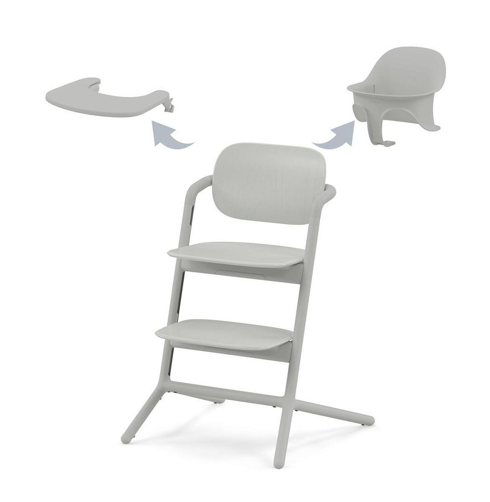 Стульчик для кормления Cybex Lemo 4 в 1 Suede Grey