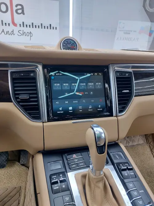 Магнитола для Porsche Macan 2014-2016 (CDR3.0/PCM3.0) - RDL-Macan монитор 8.4" на Android 12, Быстрая, CarPlay, 4G SIM-слот