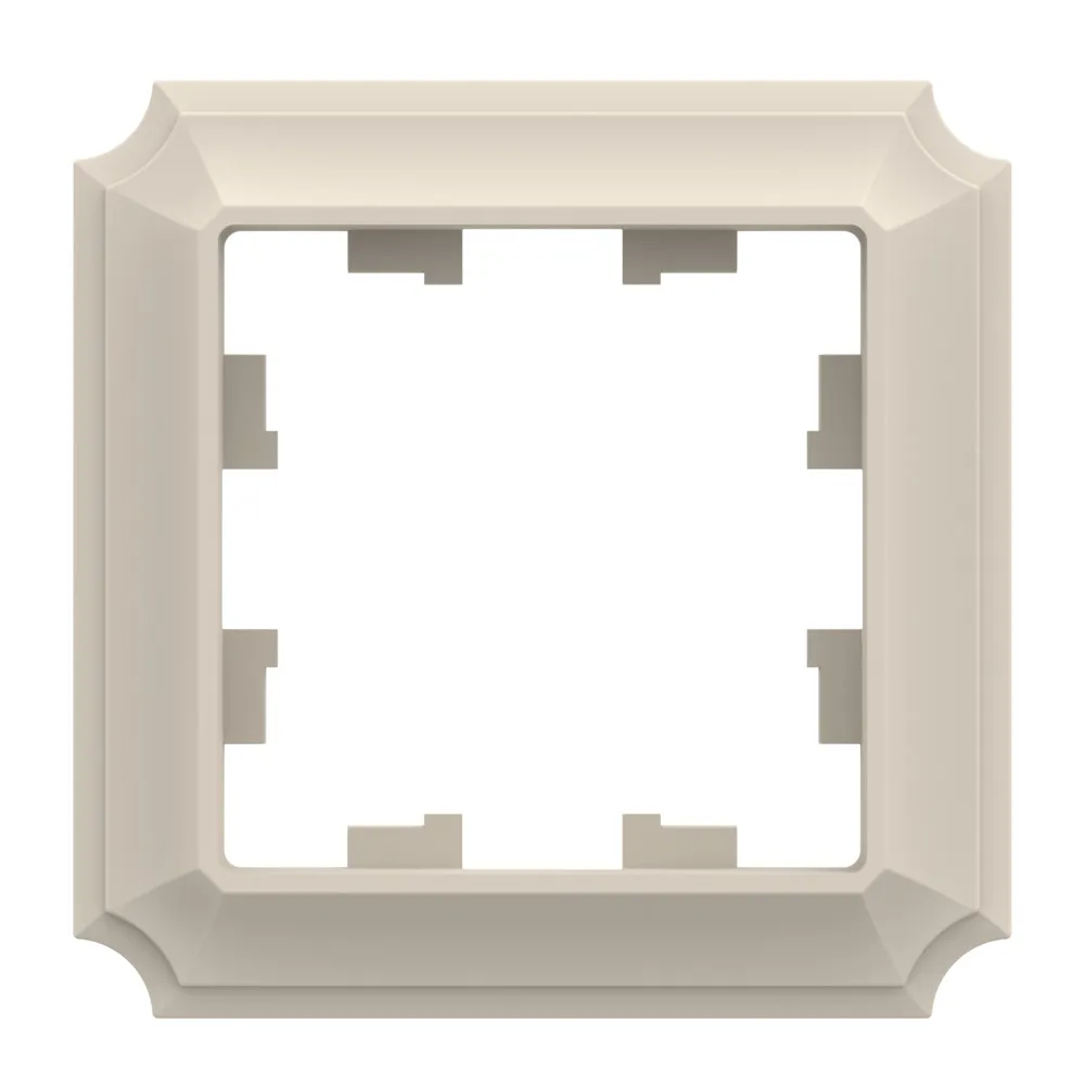 ATLASDESIGN ANTIQUE 1-постовая РАМКА, БЕЖЕВЫЙ