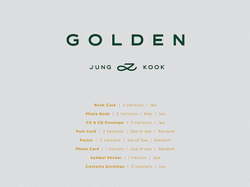 Альбом Jungkook (BTS) - GOLDEN [С небольшим дефектом]