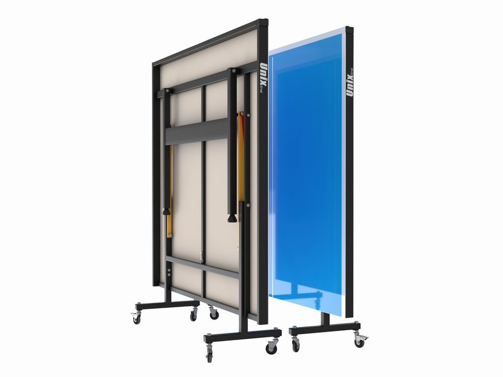Всепогодный теннисный стол UNIX Line для улицы outdoor 6 мм, синий