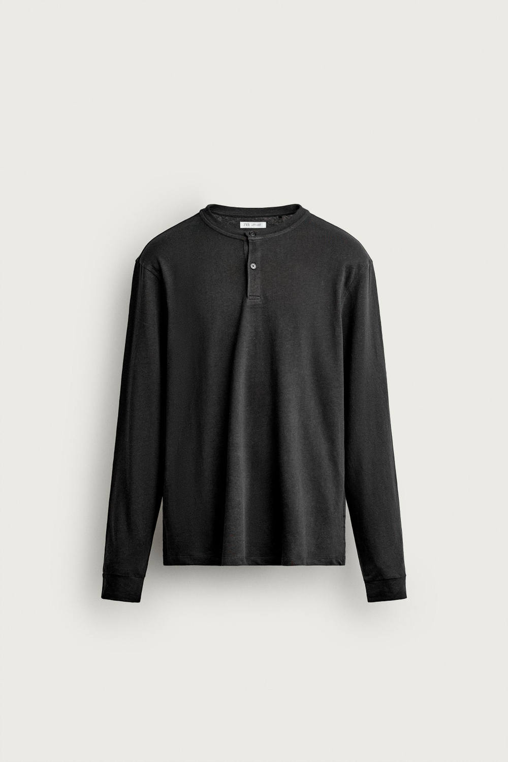 ФУТБОЛКА ИЗ ЛЬНА И ХЛОПКА — ZARA