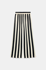 ШИРОКИЕ БРЮКИ В ПОЛОСКУ — ZARA