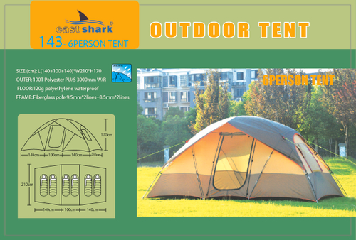 Палатка ES 143 - 6 person tent