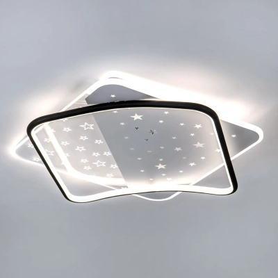 Потолочный светильник LED4U L1037-520 BK