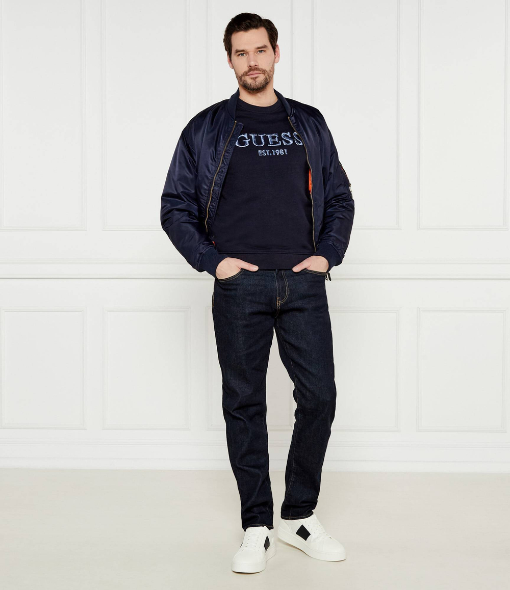 Худые GUESS - темно-синий(M5GQ08 KCN01)
