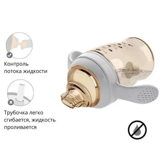 Поильник Heorshe Голубой 280 мл