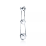 Серьги из серебра 925, Tiffany 💠 тройные капли 💦В наличии