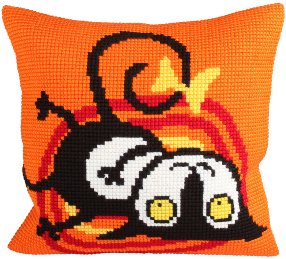 "Кот играет"-5230 подушка