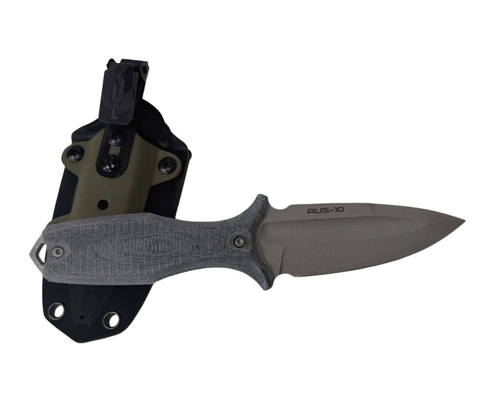 Нож NC Custom Grave SW, сталь AUS-10, Micarta