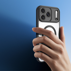 Чехол с MagSafe от Dux Ducis для iPhone 17 Pro Max, серия Aimo Mag Series (Open Ring Version)