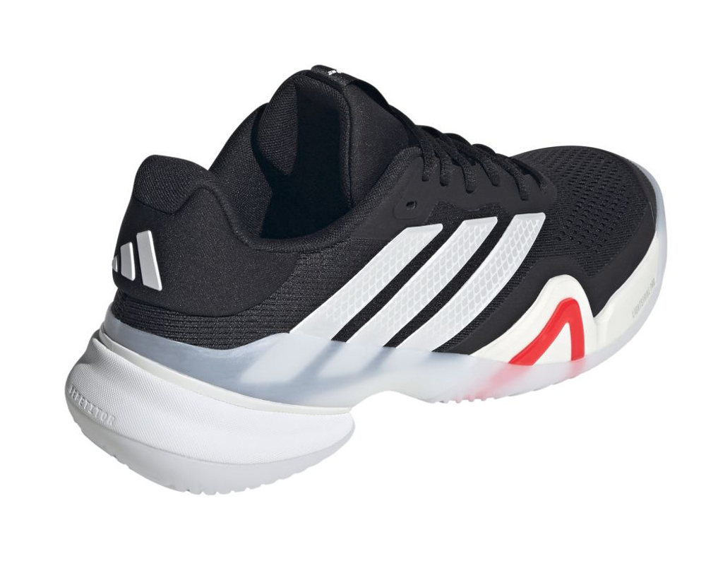 Мужские кроссовки теннисные Adidas Barricade 14 M - core black/zero metalic/lucid red