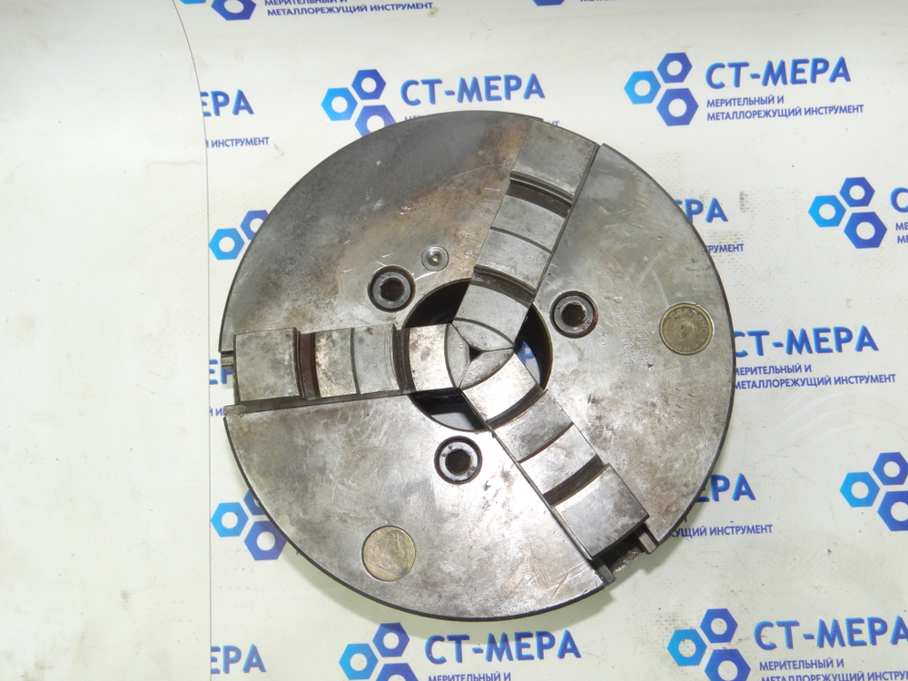 Патрон токарный 3-х кулачковый СТ-200ВФ6 ПНР 200мм (арт. 25118)