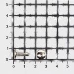 Хольнитены (заклёпки) 2-сторонние ⌀9.0 мм, h=12.0 мм, цв.никель, 200 шт
