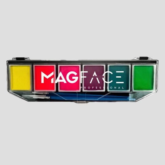 Аквагрим MAGFACE Набор неон 6 шт * 10 гр