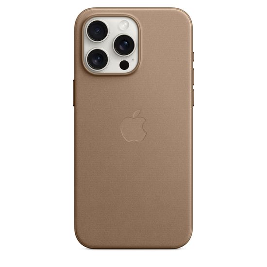 Чехол Apple для iPhone 15 Pro Max FineWoven с MagSafe Бежевый