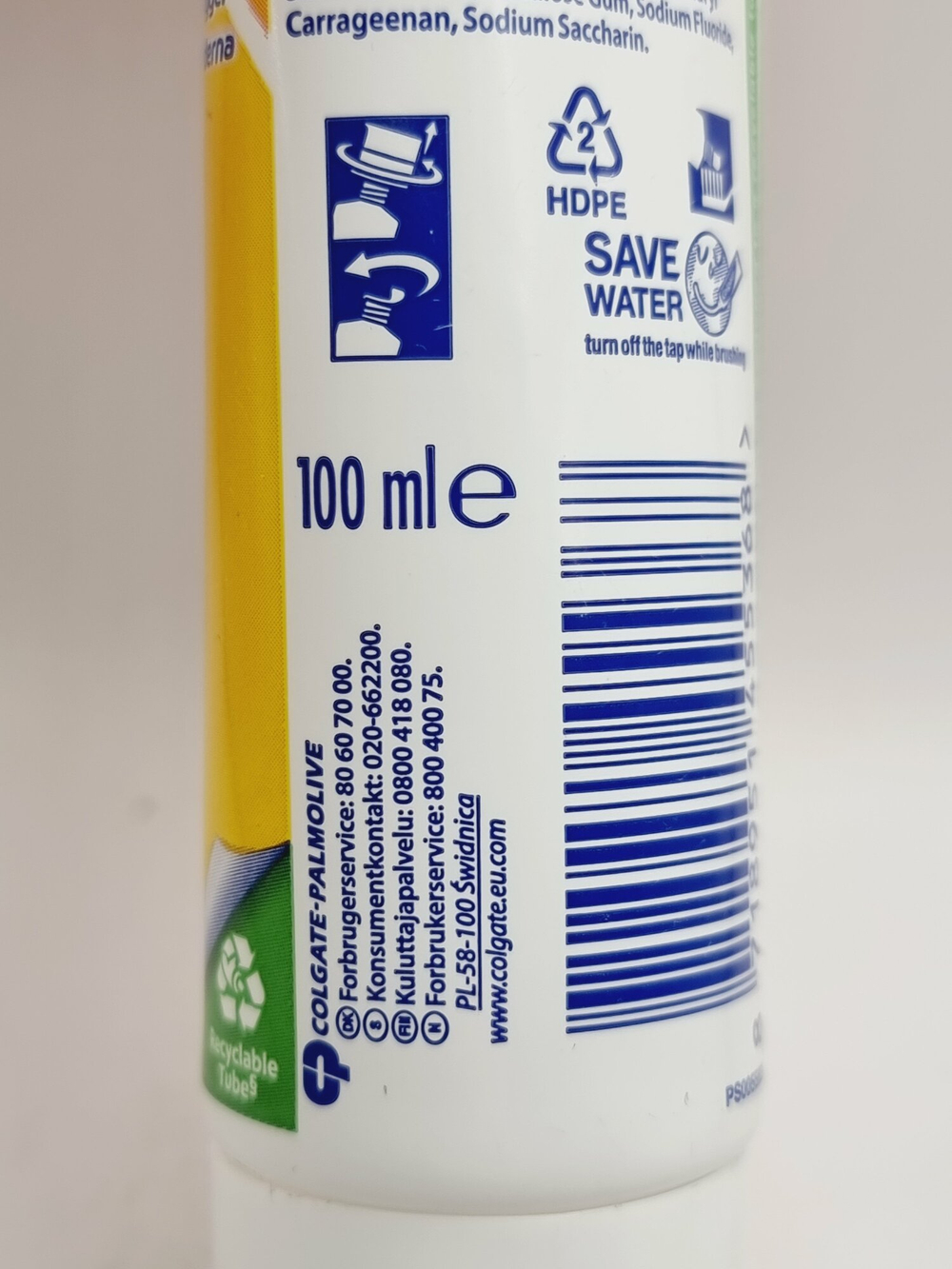 Зубная паста Colgate Tartar control для контроля зубного камня 100 мл (Нидерланды)
