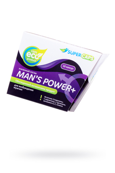 Возбуждающие капсулы для мужчин Man's Power plus 10 штук