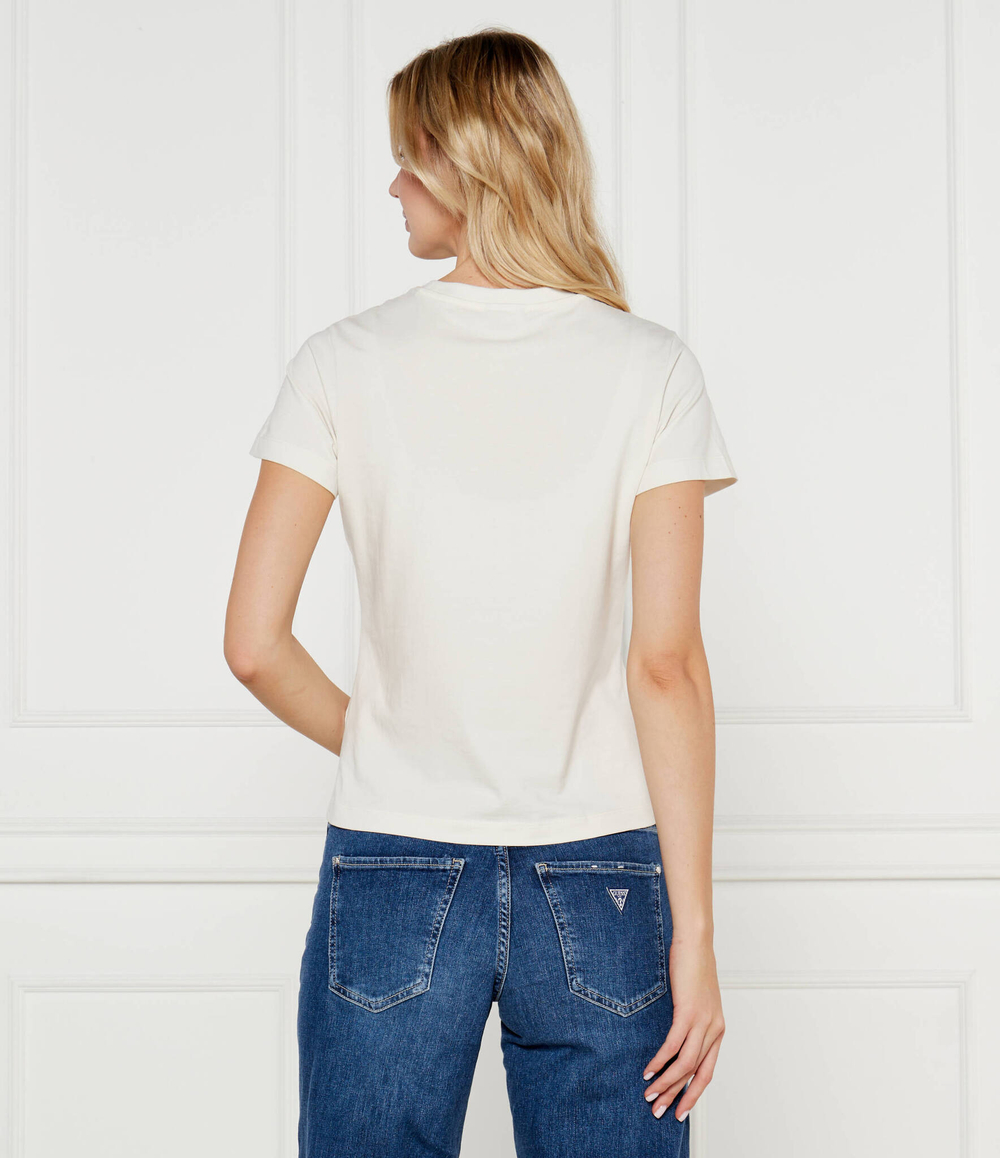 Футболка GUESS ACTIVE - кремовый(V4BI19 J1314)