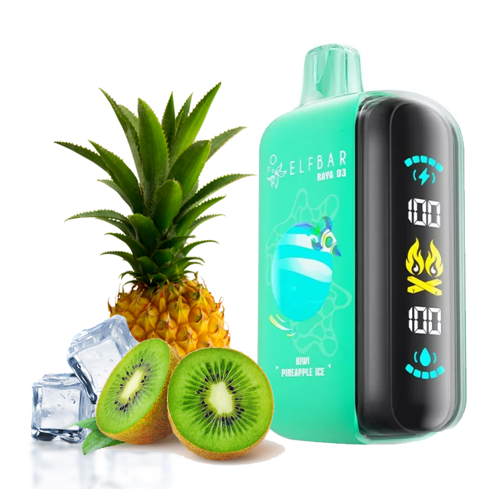 ELF BAR RAYA D3 - Pineapple Kiwi Ice (5% nic)