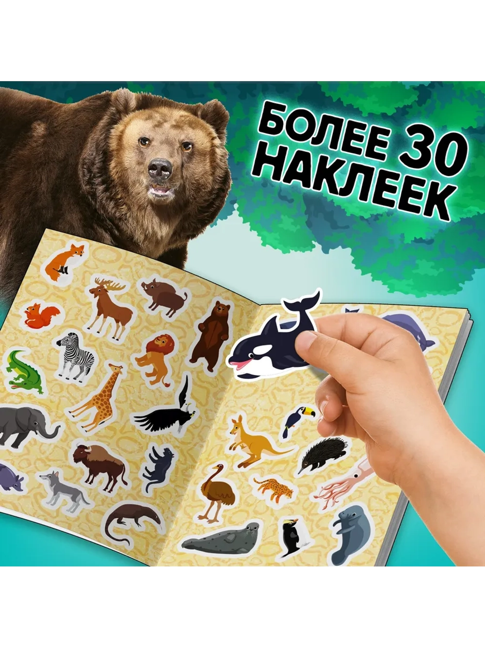 Подарочный набор для детей Животные нашей планеты