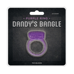 Фиолетовое эрекционное виброкольцо VIBRATING COCK RING ACE BUDDY (Цвет: фиолетовый)