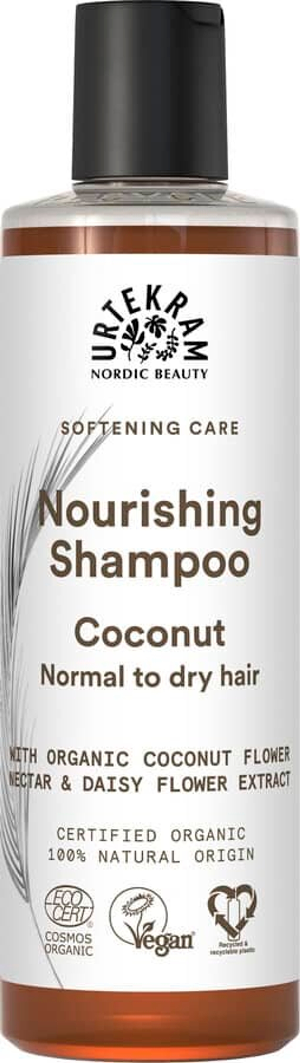 Шампунь Coconut для нормальных волос Urtekram, 250 мл