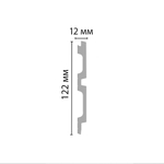 Панель декоративная Decomaster ECO LINE D319-112G 122х12х2900мм дерево