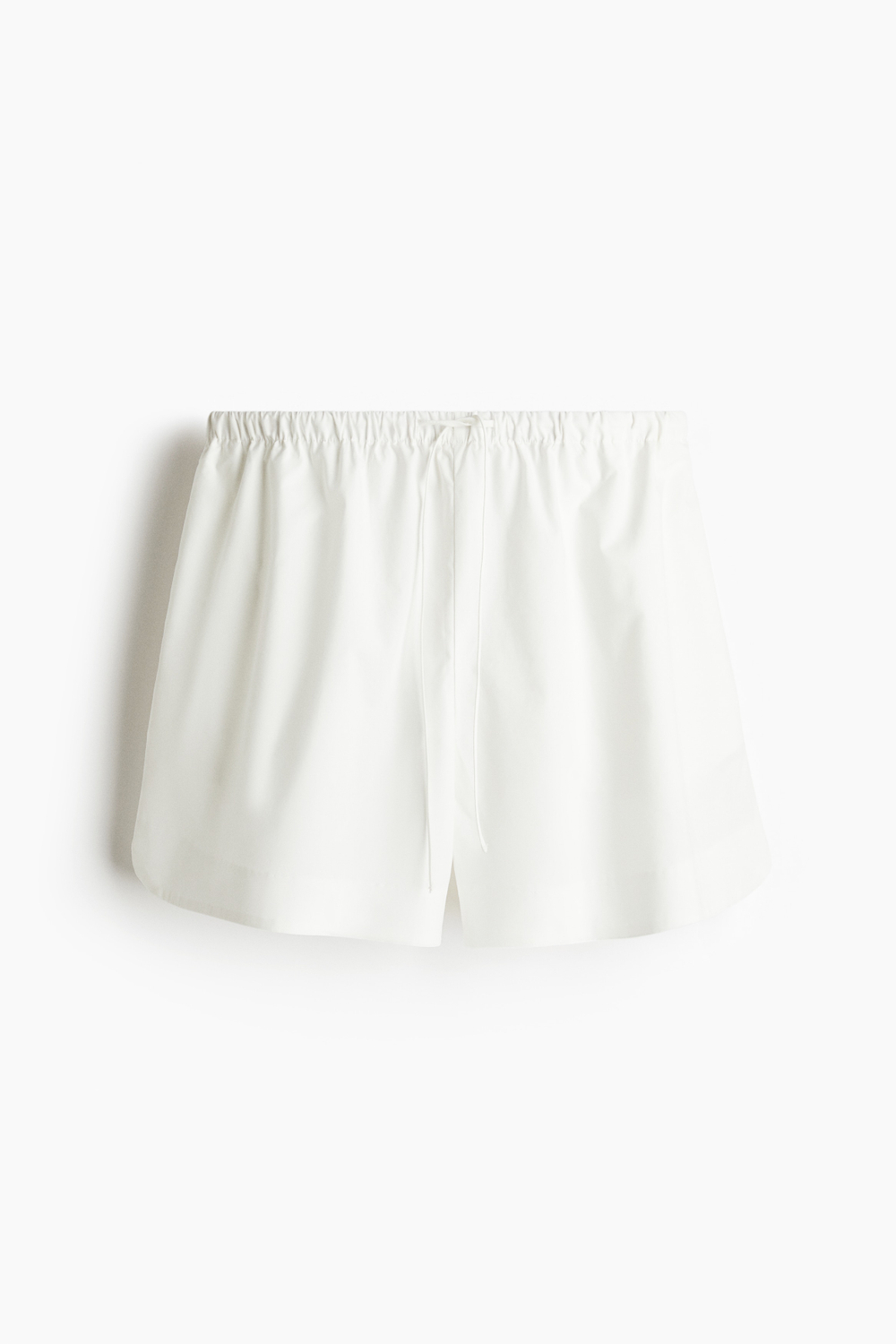 Свободные хлопковые шорты на кулиске - H&M