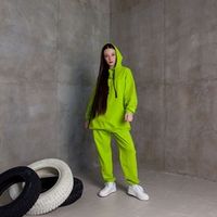 Джоггеры "Вb team LIME" подростковые