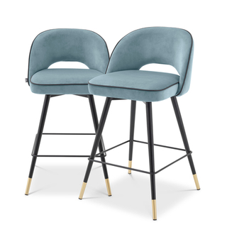 Полубарный стул (сет из 2х) Counter Stool Cliff set of 2 арт.114323