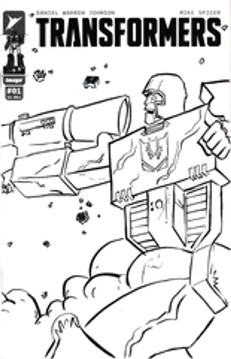Transformers Vol 5 #1 (Cover 28oi) (замечательный художник Артур)
