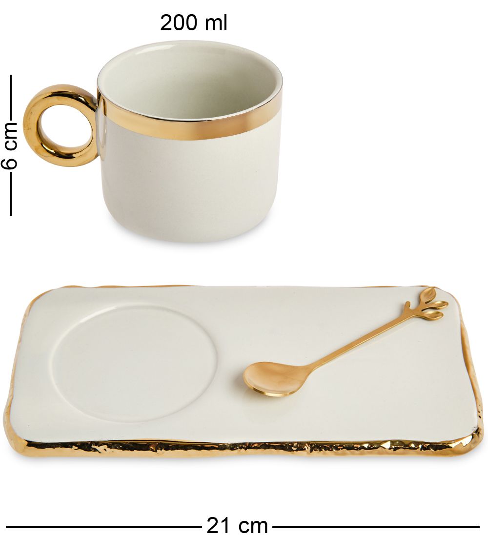 GAEM Art MUG-409/4 Чайная пара «Уютное мгновение»