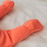 Комбинезон с капюшоном "Персик" утепленный 0+