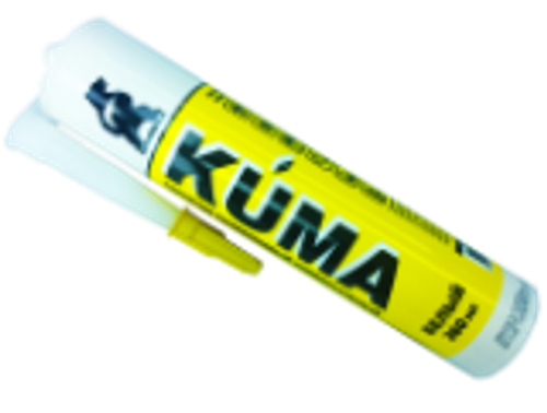 Герметик силиконовый универсальный KUMA 260мл Белый