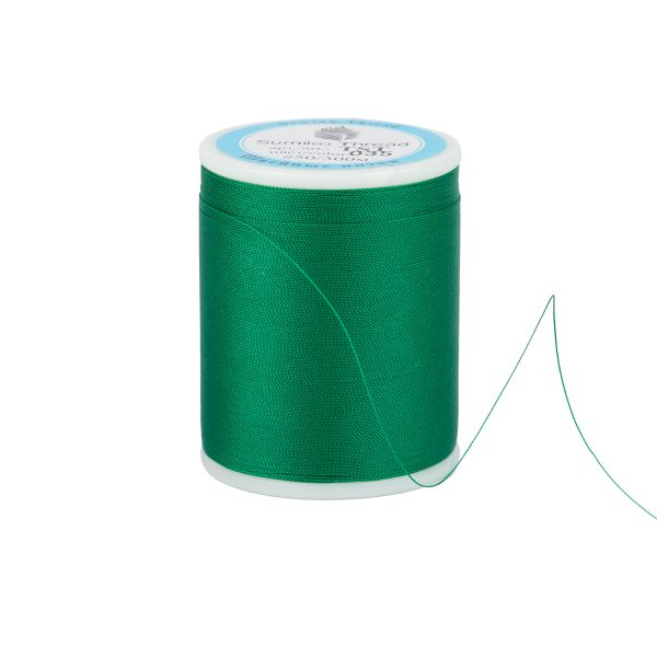 Нитки для трикотажных тканей SumikoThread 300 м, (328 ярд), 035 ярко-зеленый