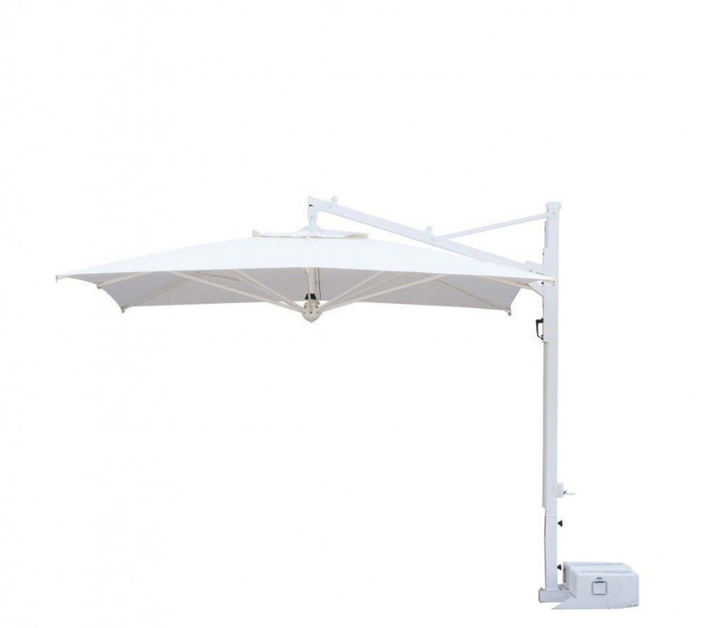 Зонт профессиональный 3.5х3.5 м Scolaro Galileo Starwhite, белый, слоновая кость