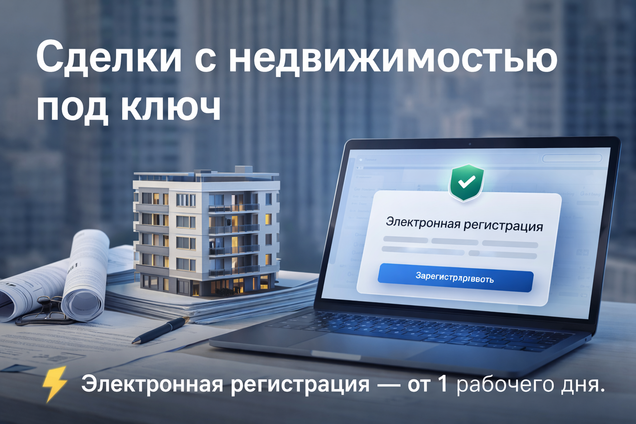 <span>Ваш надёжный партнёр по сделкам с недвижимостью</span>