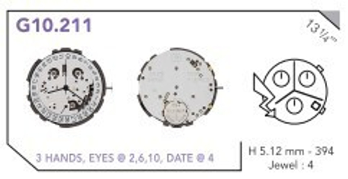 ETA G10.211 D4