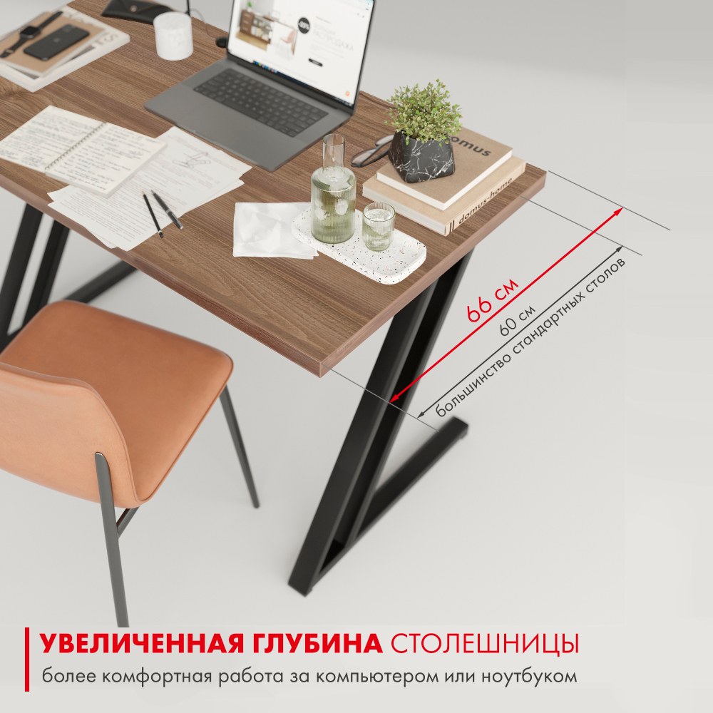 Письменный стол в стиле Loft Зум