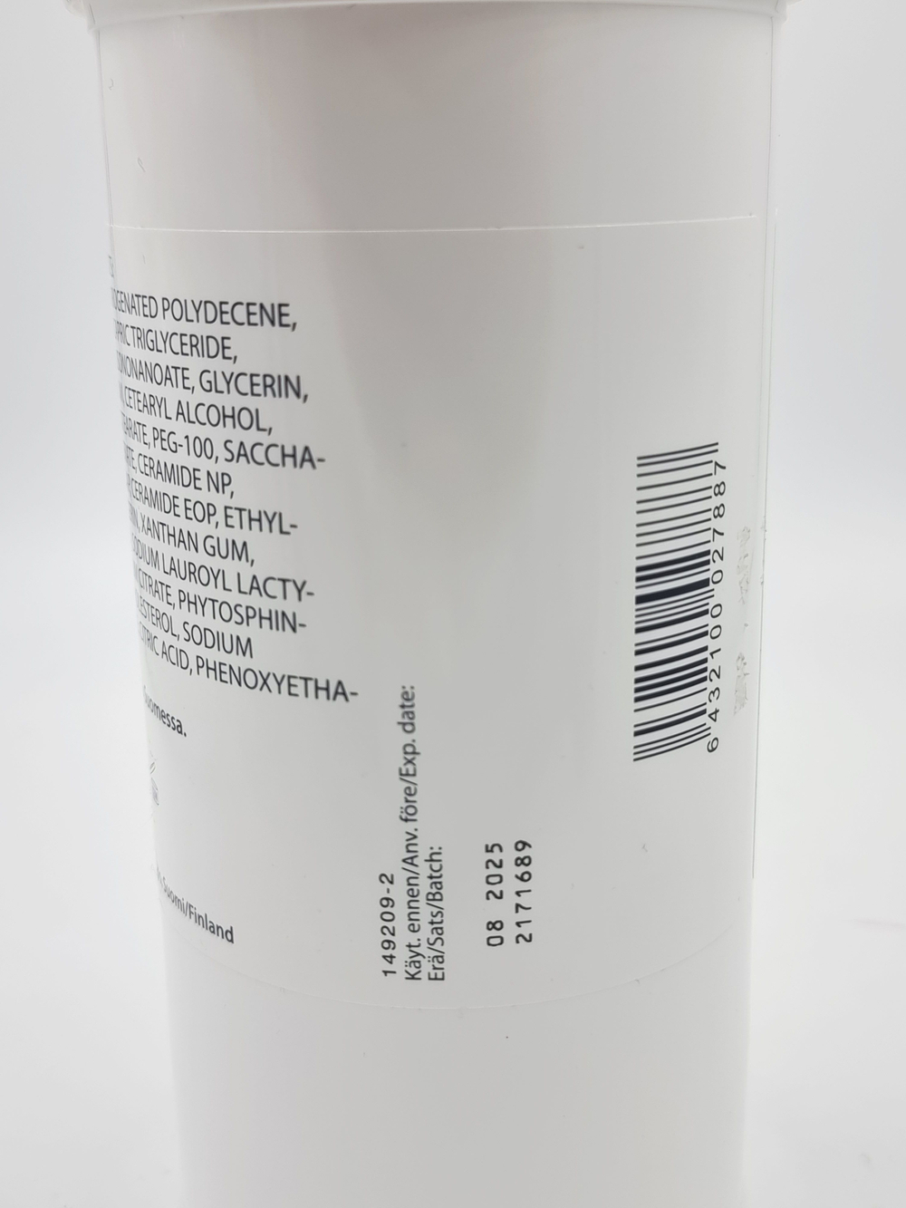 Крем для сухой и атопичной кожи c керамидами Orion Pharma Ceralan Plus смягчающий и увлажняющий 500 г ( Из Финляндии )