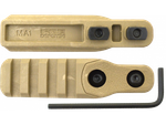 Полимерная планка Picatinny на M-LOK цевья Vanguard, 4 слота, бежевый, Fab Defense