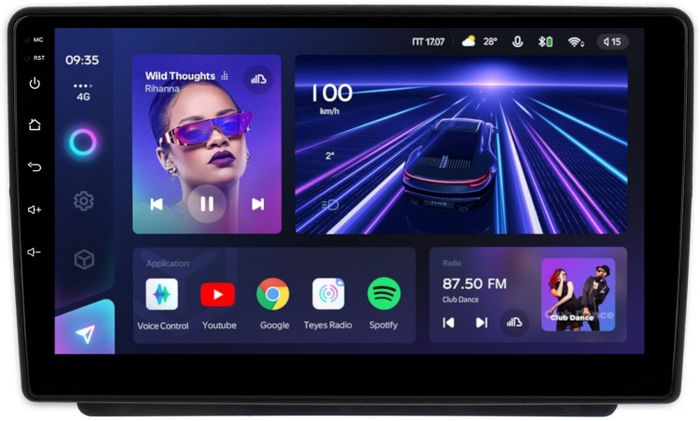 Магнитола для Land Rover Freelander 2003-2006 - Teyes CC3 Android 10, Быстрая, CarPlay, SIM-слот