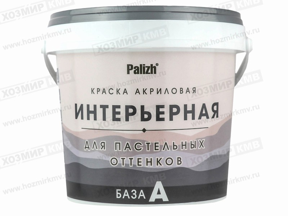VS-703-1,2 (Palizh) краска акриловая матовая МОЮЩАЯСЯ база А 1,2 кг