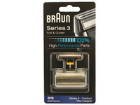 Сетка+лезвия 31S для бритвы Braun Series 3, серебр.