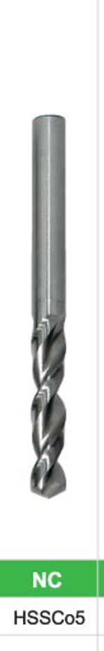 Сверло DIN-1897 6,00 HSSCo5 NC w2-201211-0600