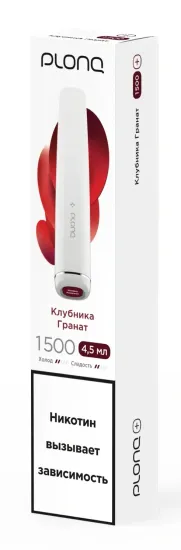 ОЭС (М) Plonq Plus 1500 Клубника Гранат